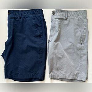 Under Armour Men’s Golf Dress Shorts. Navy & Gray Size 38